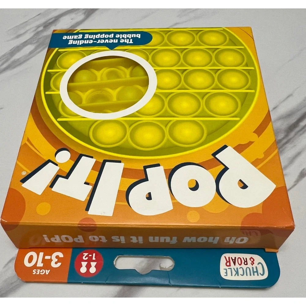 Chuckle & Roar Pop It! Round‎ Bubble Popping Sensory Fidget Game FF1-031521